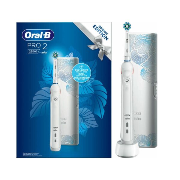 oral b pro   design edition white travel case