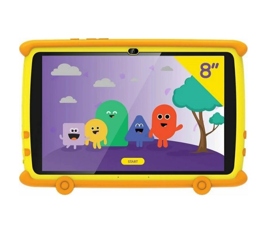 egoboo kiddoboo plus 8 tablet με wifi 3gb64gb yellow kb80p