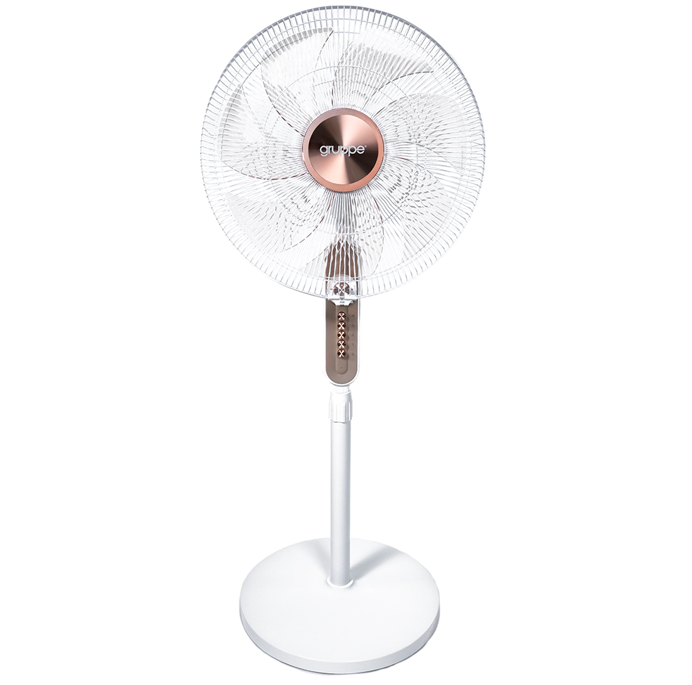 gruppe floor fan SF1873A gold 101