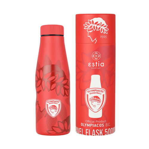 μπουκάλι θερμός 500ml estia olympiacos bc edition 00 27179