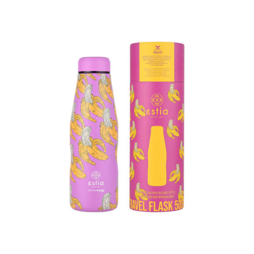 μπουκάλι θερμός 500ml estia save the aegean banana swirl 01 22235