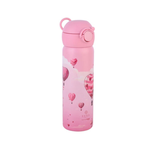 παγούρι θερμός 500ml με καλαμάκι estia save the aegean love ascend 01 33163 (1)