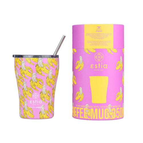 ποτήρι θερμός 350ml estia save the aegean banana swirl 01 23072