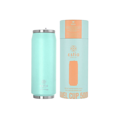 ποτήρι θερμός 500ml estia save the aegean pastel green 01 9786