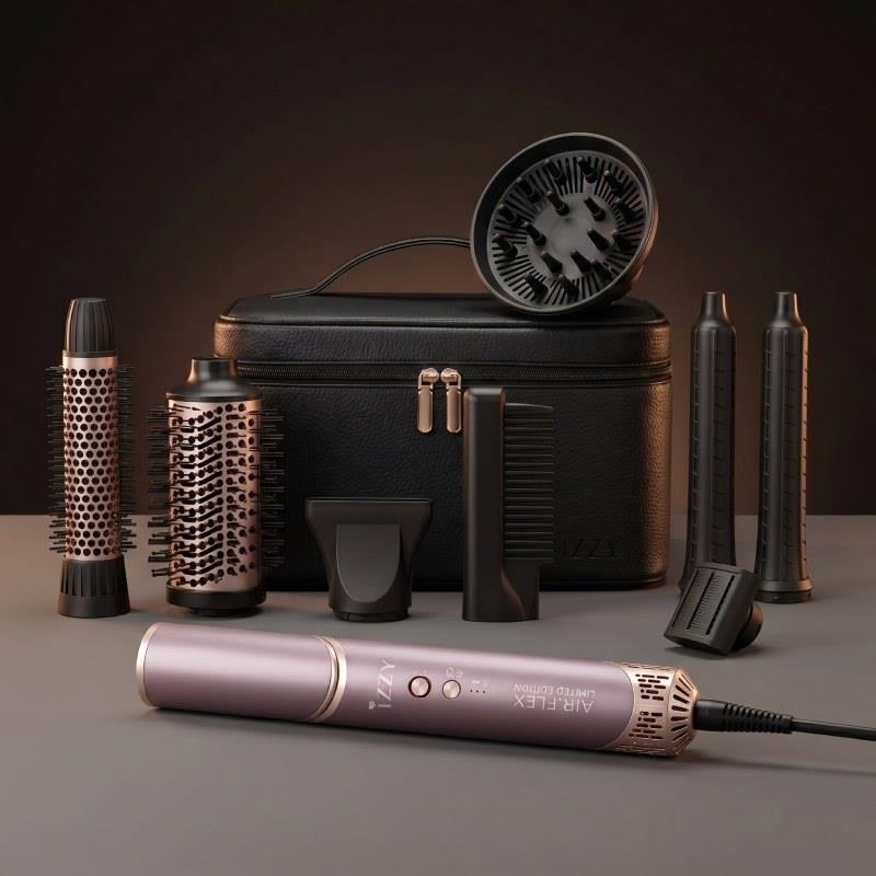 izzy iz 7221 multi styler 9 in 1 airflex limited edition ilektriki vourtsa me aera gia isioma kai boukles 1500w 20825509