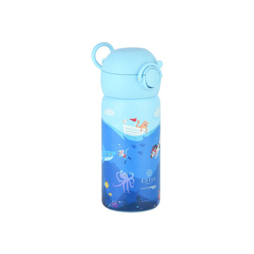 παγούρι θερμός 350ml με καλαμάκι estia save the aegean ocean play 01 33040 (1)