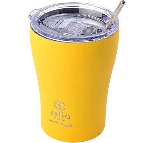 ποτήρι θερμός 350ml estia save the aegean pineapple yellow 01 12458