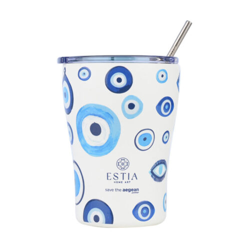 ποτήρι θερμός 350ml estia save the aegean spirit of luck 01 31749